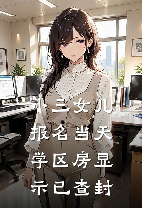 小三女儿报名当天，学区房显示已查封