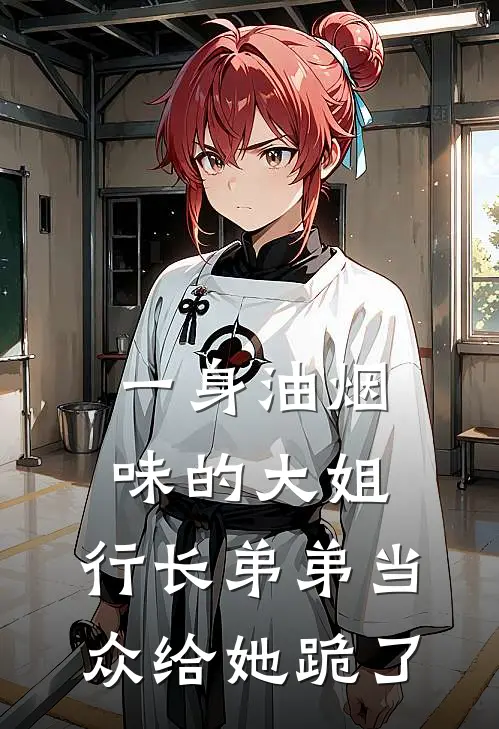 一身油烟味的大姐，行长弟弟当众给她跪了