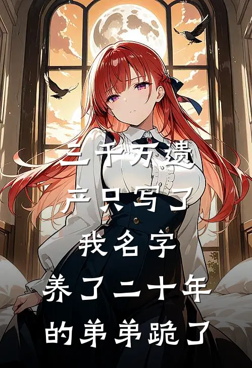 三千万遗产只写了我名字，养了二十年的弟弟跪了