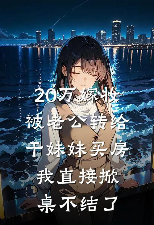 20万嫁妆被老公转给干妹妹买房，我直接掀桌不结了